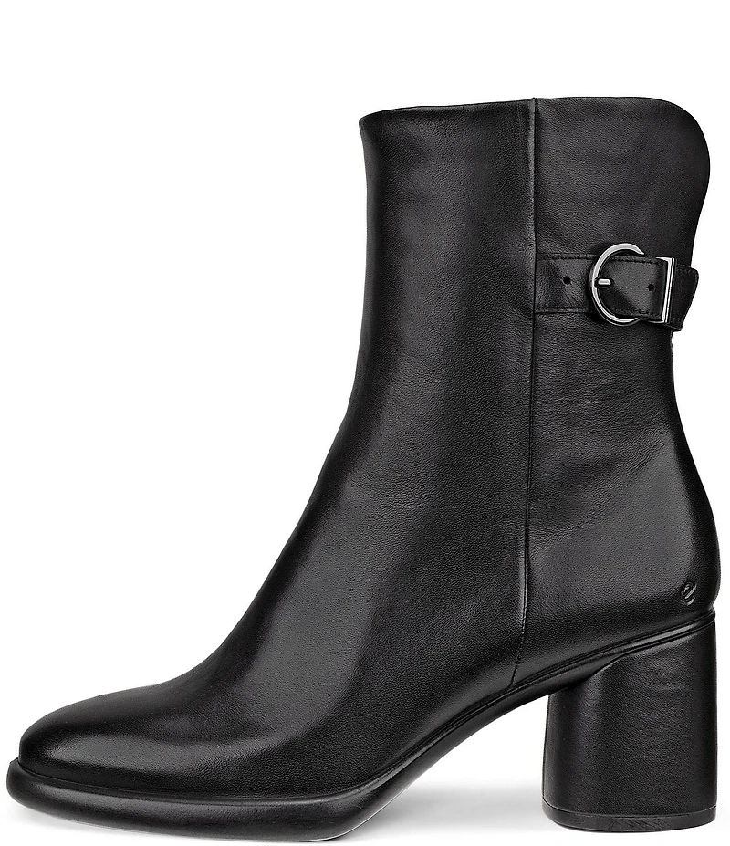 ECCO Sculpted LX 55 Leather Buckled Booties