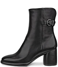 ECCO Sculpted LX 55 Leather Buckled Booties