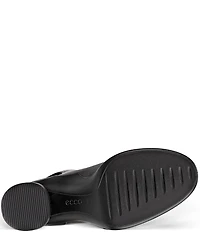 ECCO Sculpted LX 55 Leather Buckled Booties