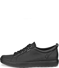 ECCO Soft 7 Leather Gore-Tex Lace Up Sneakers