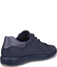 ECCO Soft 7 Nubuck Side Zip Sneakers
