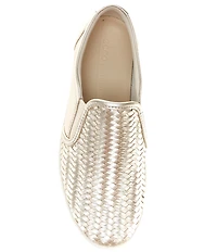 ECCO Soft 7 Woven Leather Slip On II Sneakers