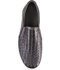 ECCO Soft 7 Woven Leather Slip On II Sneakers