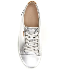 ECCO Women's Soft VII Leather Lace Up Sneakers