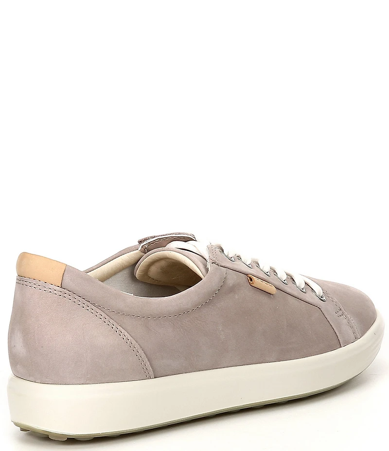 ECCO Women's Soft VII Leather Lace Up Sneakers