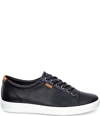 ECCO Women's Soft VII Leather Lace Up Sneakers