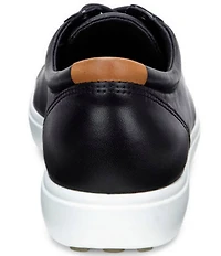 ECCO Women's Soft VII Leather Lace Up Sneakers
