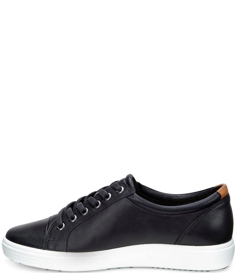 ECCO Women's Soft VII Leather Lace Up Sneakers