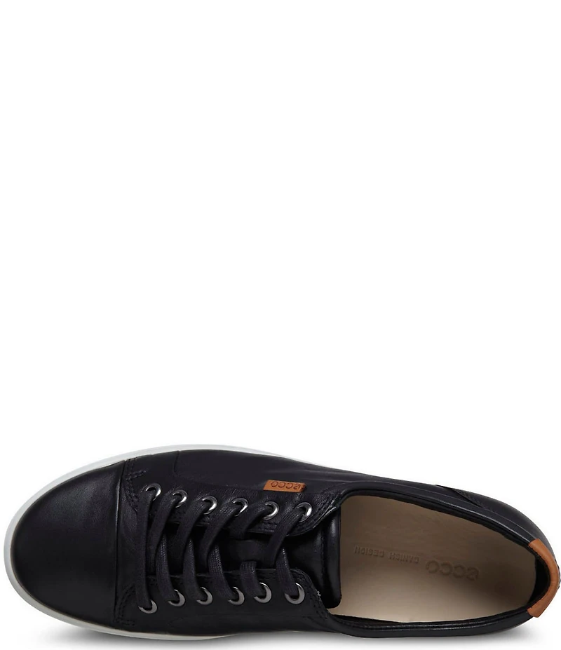ECCO Women's Soft VII Leather Lace Up Sneakers