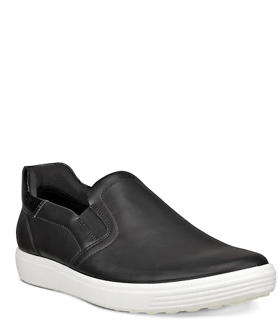 ECCO Soft7 Step Leather Slip On Sneakers