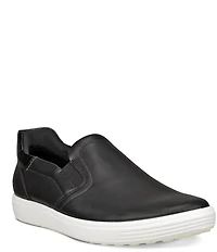 ECCO Soft7 Step Leather Slip On Sneakers
