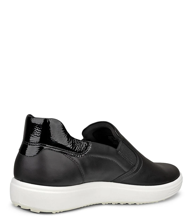 ECCO Soft7 Step Leather Slip On Sneakers