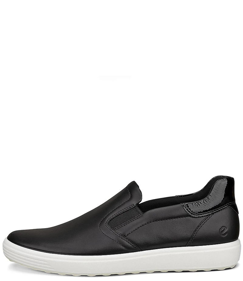 ECCO Soft7 Step Leather Slip On Sneakers