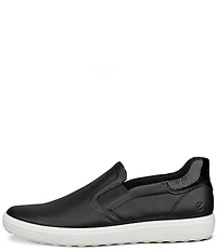 ECCO Soft7 Step Leather Slip On Sneakers