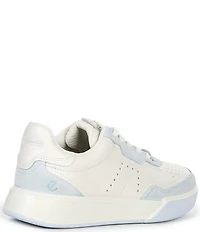 ECCO Street Court Perforated Leather Sneakers