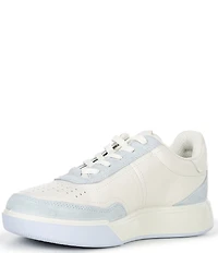 ECCO Street Court Perforated Leather Sneakers