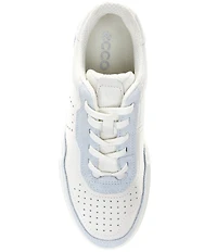 ECCO Street Court Perforated Leather Sneakers