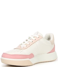 ECCO Street Court Perforated Leather Sneakers