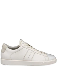 ECCO Street Lite Leather Lace Up Sneakers