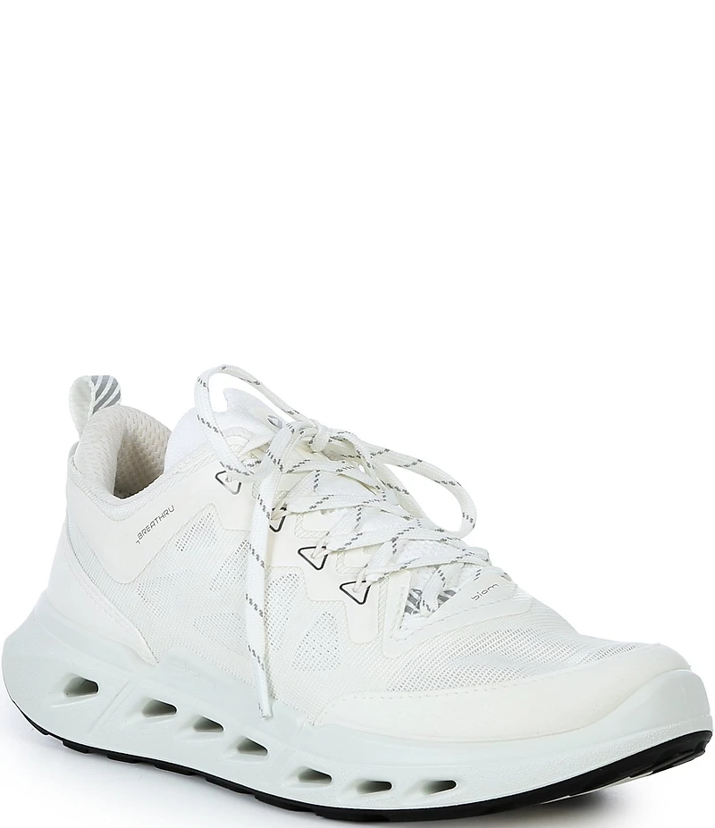 ECCO Women's Biom 720 Leather and Mesh Lace Up Sneakers