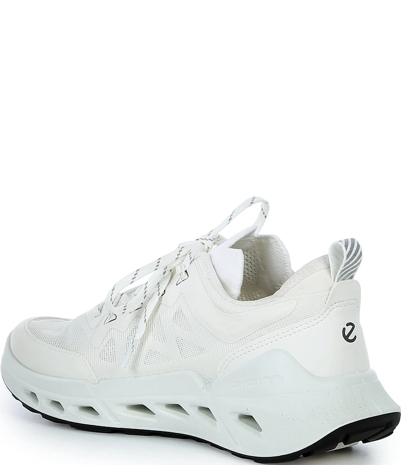 ECCO Women's Biom 720 Leather and Mesh Lace Up Sneakers