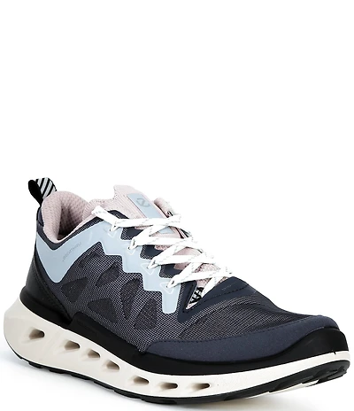 ECCO Women's Biom 720 Leather and Mesh Lace Up Sneakers