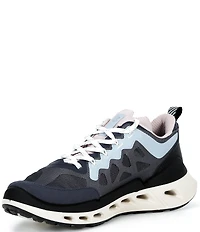 ECCO Women's Biom 720 Leather and Mesh Lace Up Sneakers