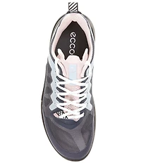 ECCO Women's Biom 720 Leather and Mesh Lace Up Sneakers