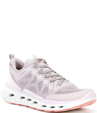 ECCO Women's Biom 720 Leather and Mesh Lace Up Sneakers