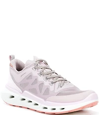 ECCO Women's Biom 720 Leather and Mesh Lace Up Sneakers
