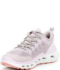 ECCO Women's Biom 720 Leather and Mesh Lace Up Sneakers