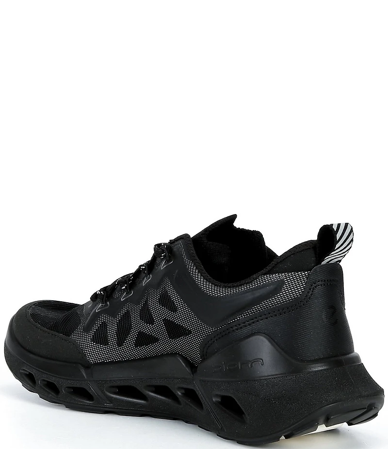 ECCO Women's Biom 720 Leather and Mesh Lace Up Sneakers