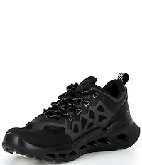 ECCO Women's Biom 720 Leather and Mesh Lace Up Sneakers