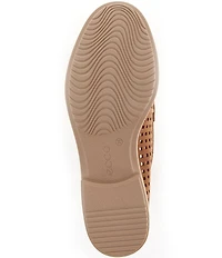 ECCO Women's Classic Perforated Suede Tassel Penny Loafers