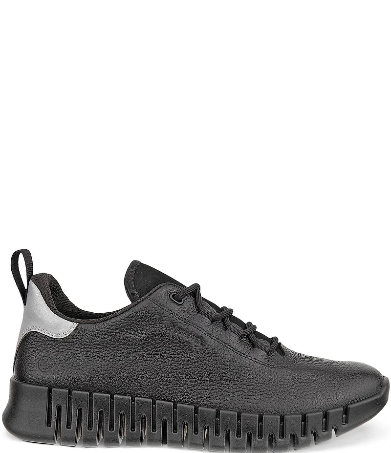 ECCO Women's Gruuv Leather Lace Up Sneakers