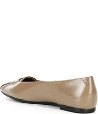 ECCO Women's Margot Origami Leather Ballerina Flats