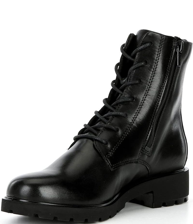 ECCO Women's Metropole Vienna Leather Lace Up Booties