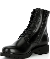 ECCO Women's Metropole Vienna Leather Lace Up Booties