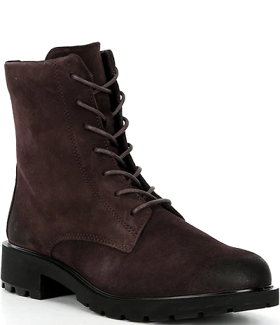 ECCO Women's Metropole Vienna Suede Lace Up Booties