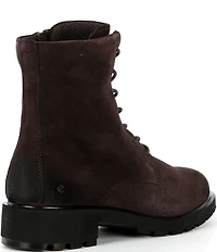 ECCO Women's Metropole Vienna Suede Lace Up Booties