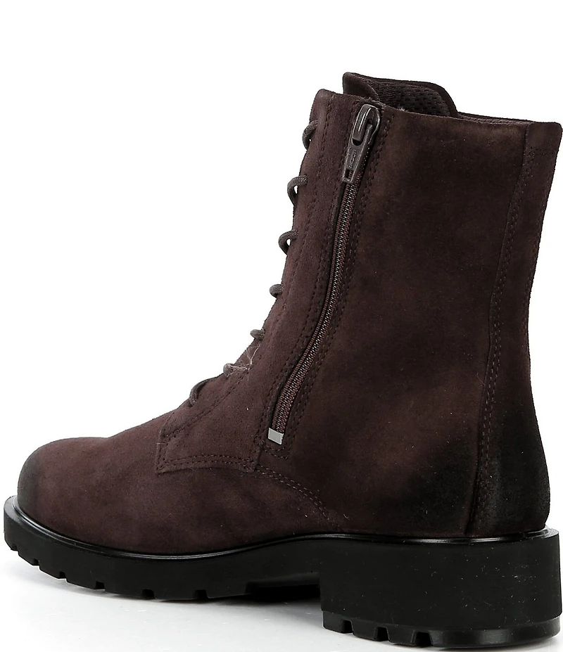 ECCO Women's Metropole Vienna Suede Lace Up Booties