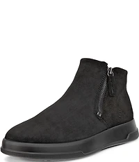 ECCO Women's Move Suede Side Zip Booties