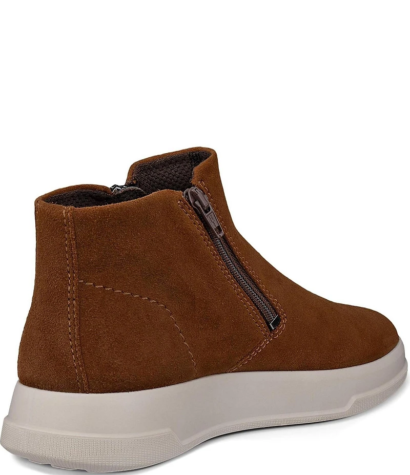 ECCO Women's Move Suede Side Zip Booties