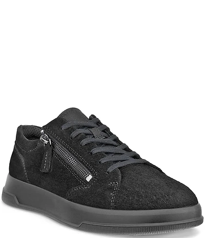 ECCO Women's Move Suede Side Zip Sneakers