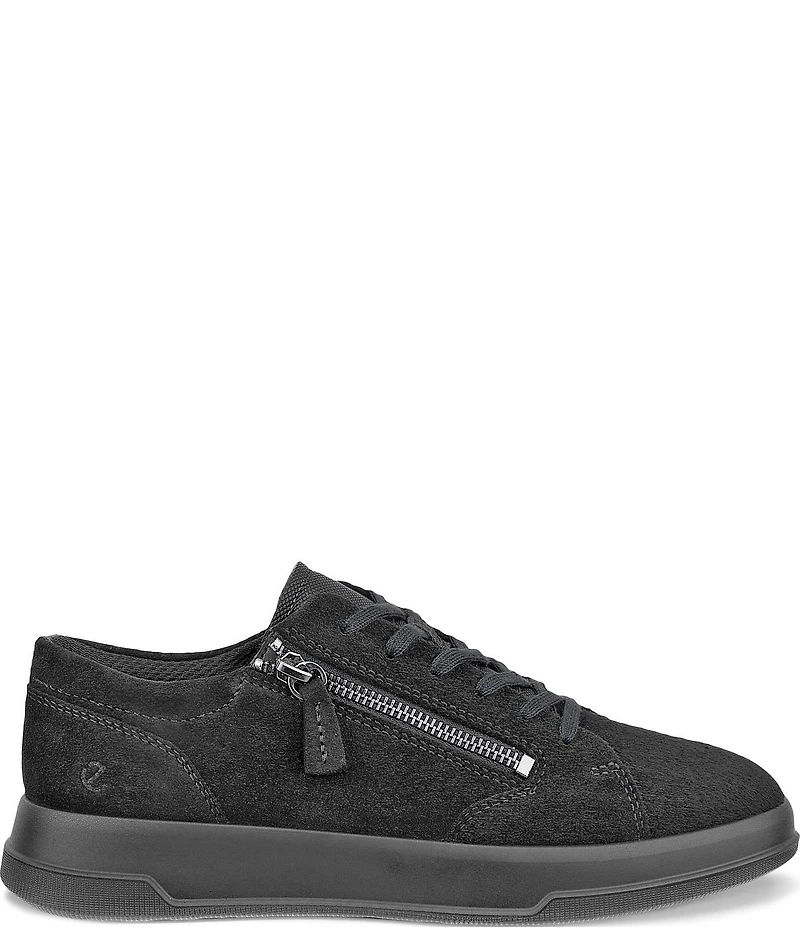 ECCO Women's Move Suede Side Zip Sneakers