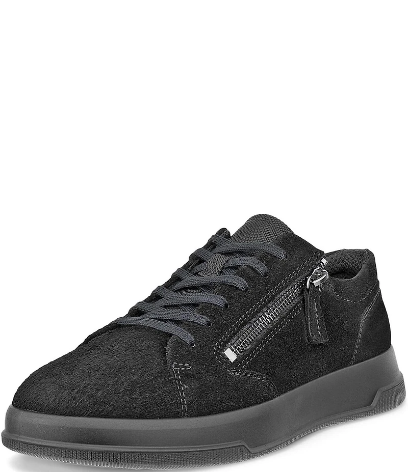 ECCO Women's Move Suede Side Zip Sneakers