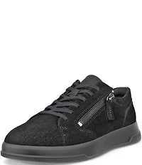 ECCO Women's Move Suede Side Zip Sneakers