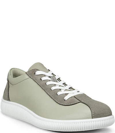 ECCO Women's Soft Zero Leather Lace Up Sneakers