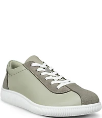 ECCO Women's Soft Zero Leather Lace Up Sneakers