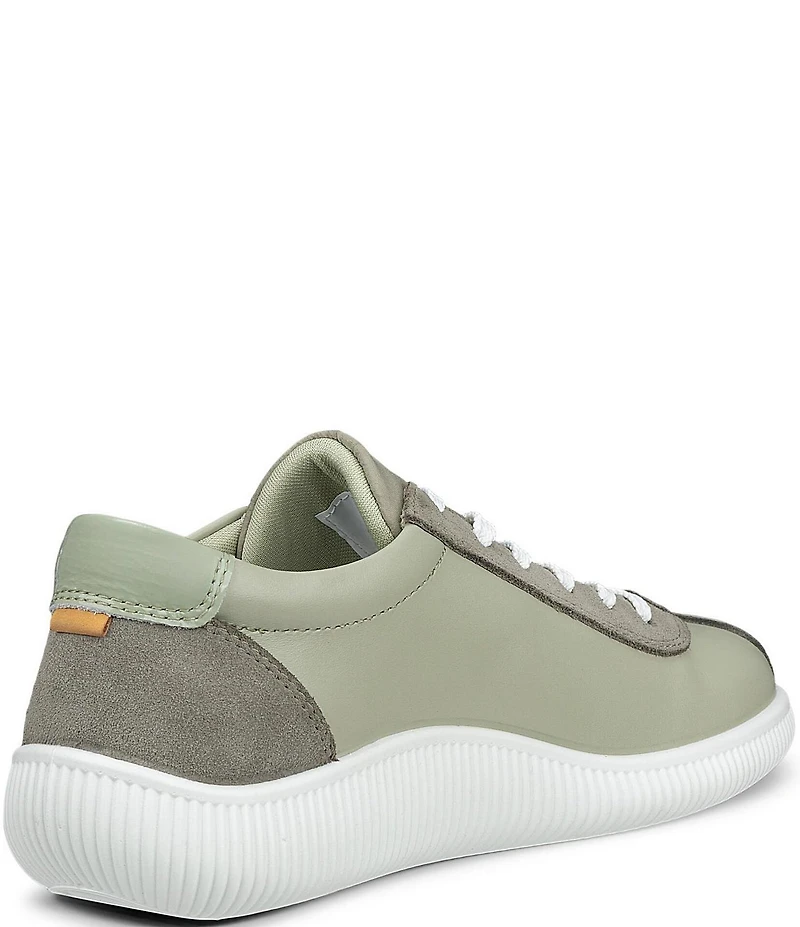 ECCO Women's Soft Zero Leather Lace Up Sneakers